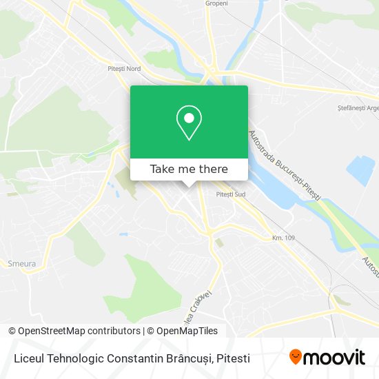 Liceul Tehnologic Constantin Brâncuși map