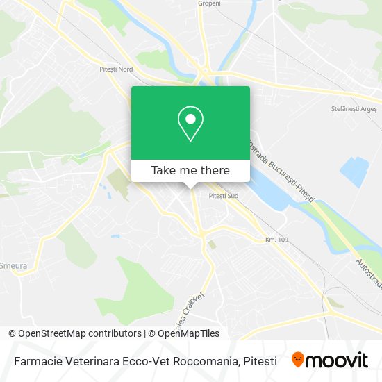 Farmacie Veterinara Ecco-Vet Roccomania map