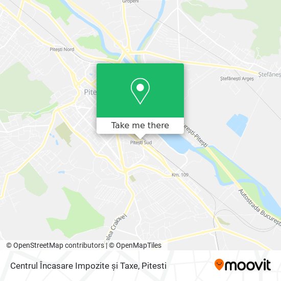 Centrul Încasare Impozite și Taxe map