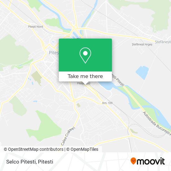 Selco Pitesti map