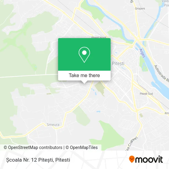 Școala Nr. 12 Pitești map