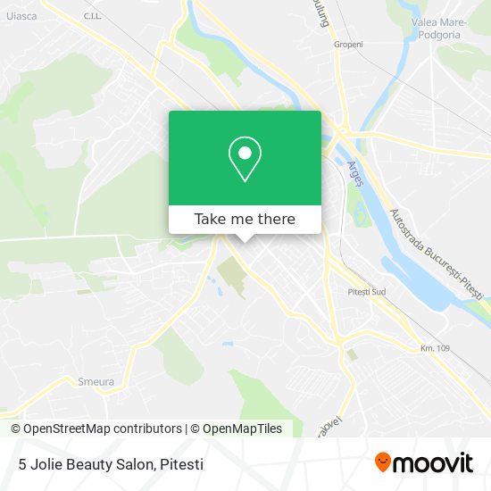 5 Jolie Beauty Salon map