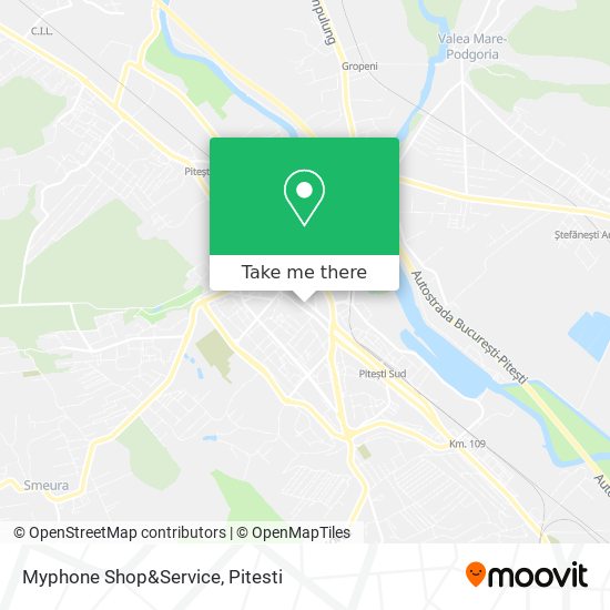 Myphone Shop&Service map