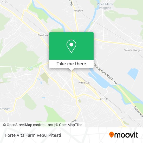 Forte Vita Farm Repu map