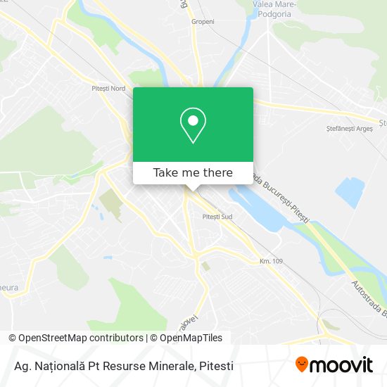 Ag. Națională Pt Resurse Minerale map