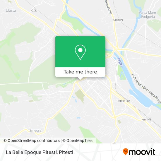 La Belle Epoque Pitesti map