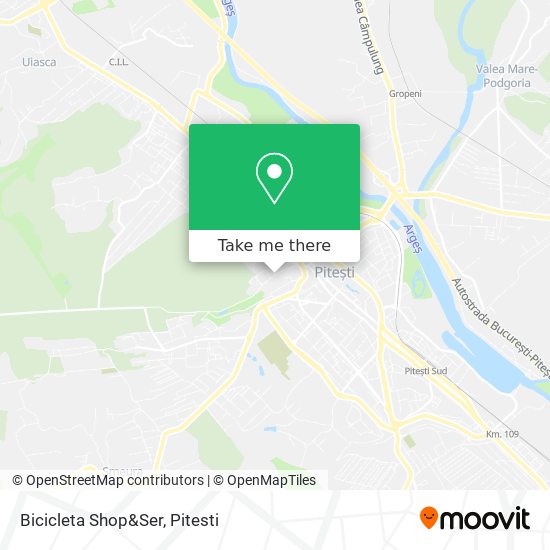 Bicicleta Shop&Ser map