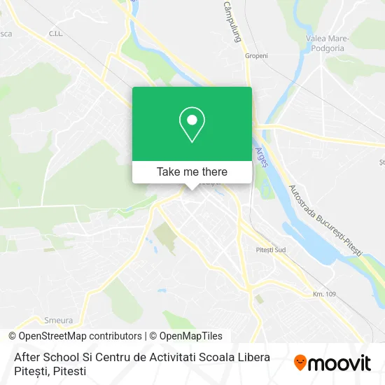 After School Si Centru de Activitati Scoala Libera Pitești map
