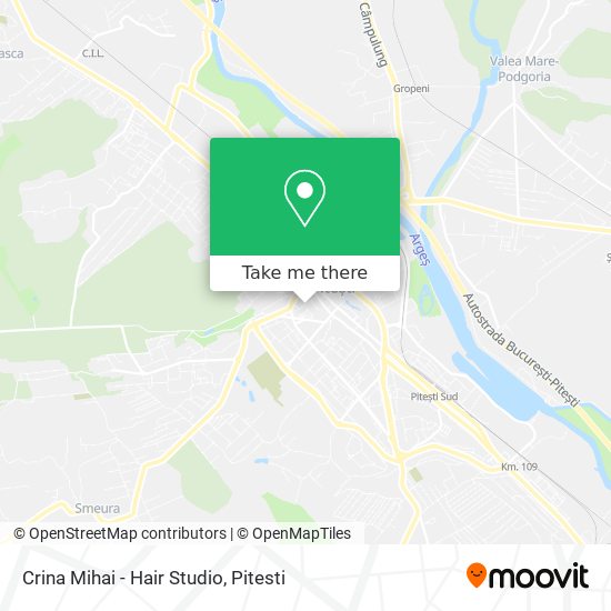 Crina Mihai - Hair Studio map