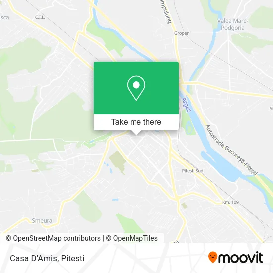 Casa D’Amis map