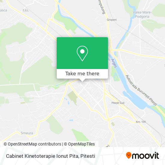 Cabinet Kinetoterapie Ionut Pita map
