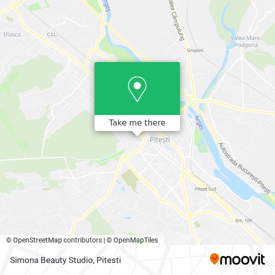 Simona Beauty Studio map
