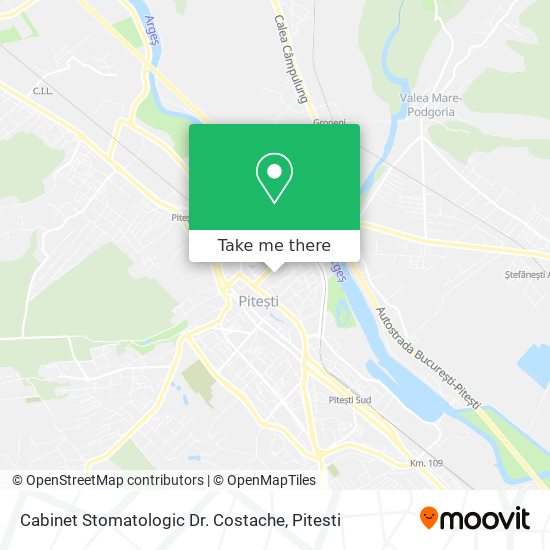 Cabinet Stomatologic Dr. Costache map