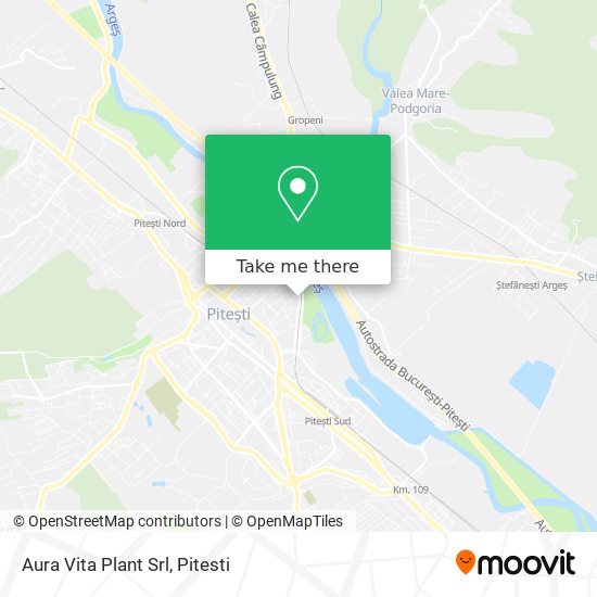 Aura Vita Plant Srl map