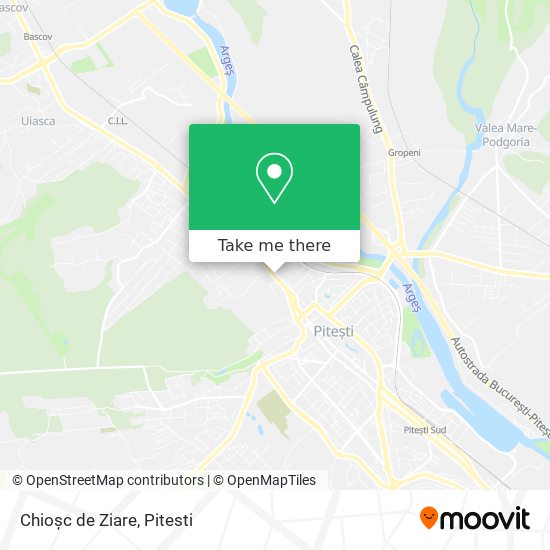 Chioșc de Ziare map