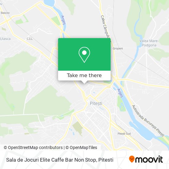 Sala de Jocuri Elite Caffe Bar Non Stop map