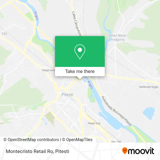 Montecristo Retail Ro map