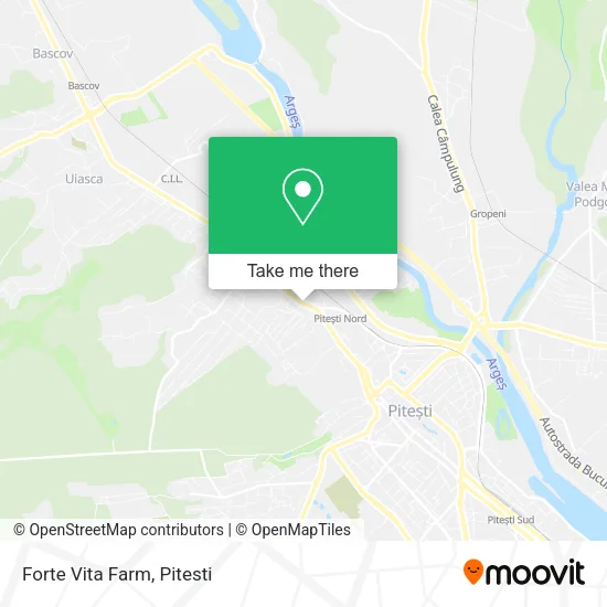Forte Vita Farm map