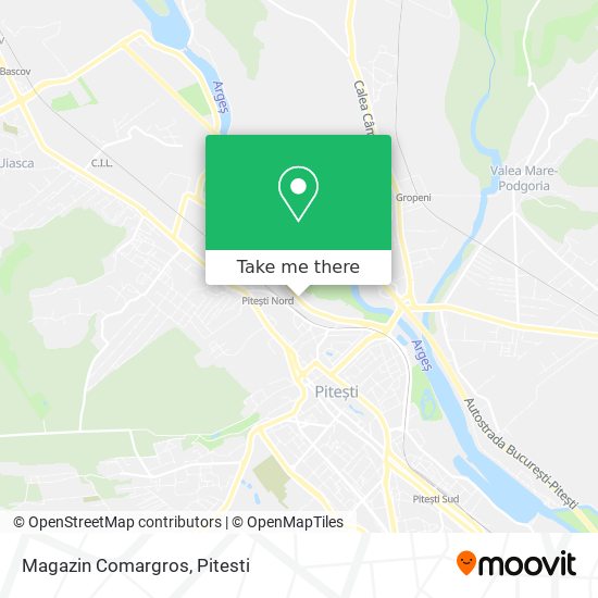 Magazin Comargros map