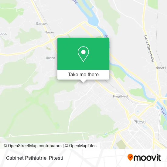 Cabinet Psihiatrie map