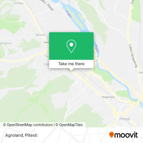 Agroland map