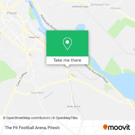 The Pit Football Arena map