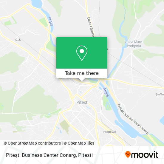 Pitești Business Center Conarg map