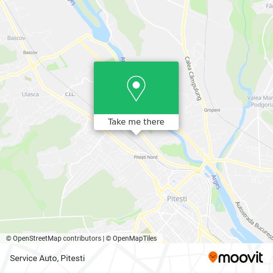 Service Auto map