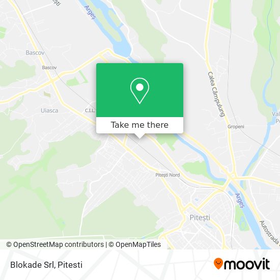 Blokade Srl map