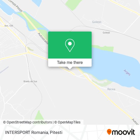 INTERSPORT Romania map