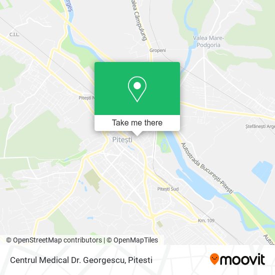 Centrul Medical Dr. Georgescu map