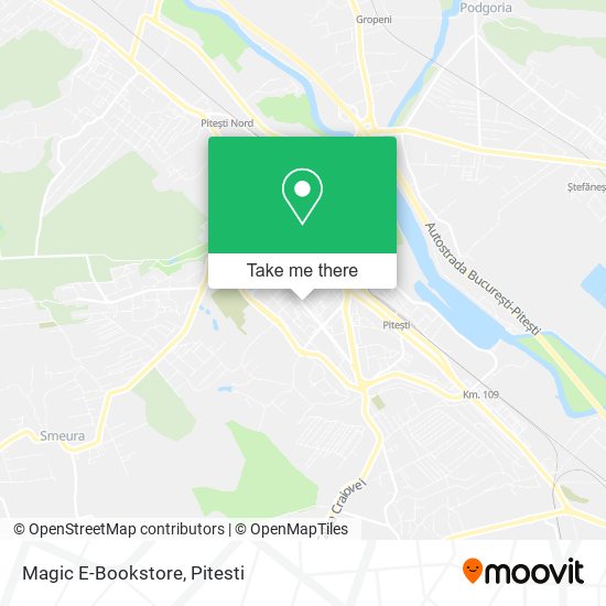Magic E-Bookstore map