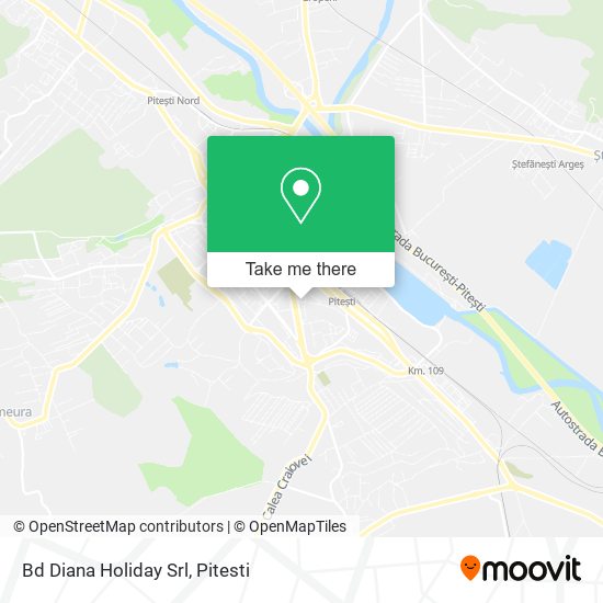 Bd Diana Holiday Srl map