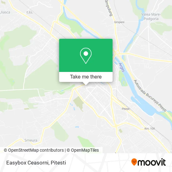 Easybox Ceasorni map