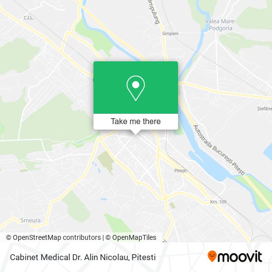 Cabinet Medical Dr. Alin Nicolau map