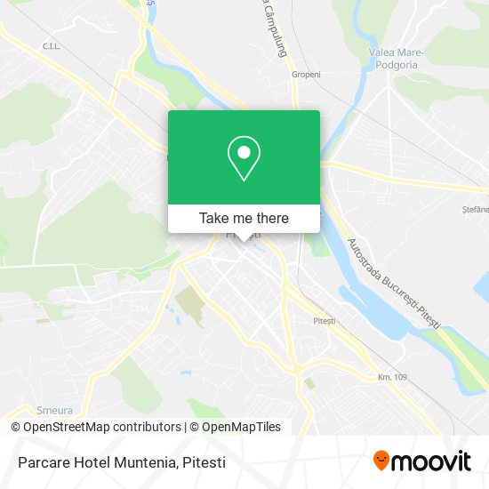 Parcare Hotel Muntenia map