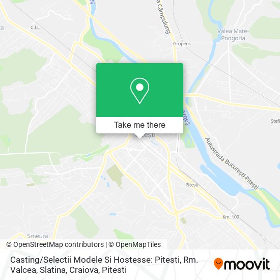 Casting / Selectii Modele Si Hostesse: Pitesti, Rm. Valcea, Slatina, Craiova map