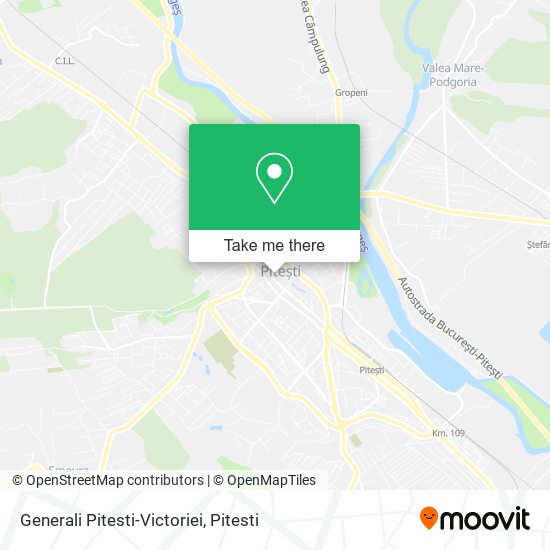 Generali Pitesti-Victoriei map