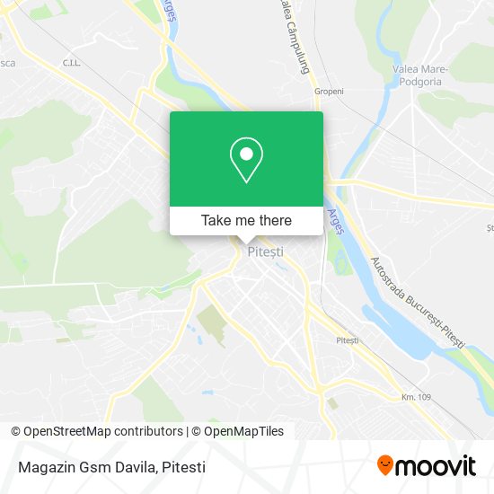 Magazin Gsm Davila map