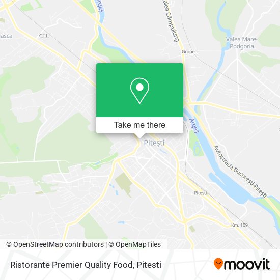 Ristorante Premier Quality Food map