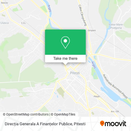 Direcția Generala A Finanțelor Publice map