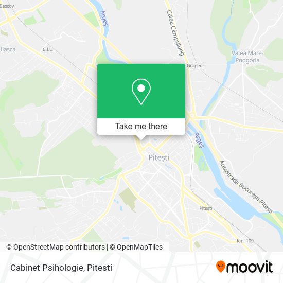 Cabinet Psihologie map