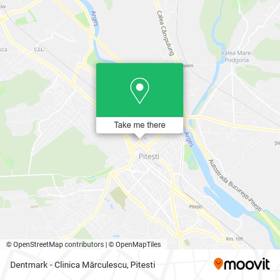 Dentmark - Clinica Mărculescu map