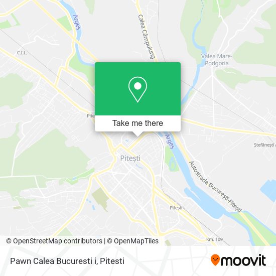 Pawn Calea Bucuresti i map