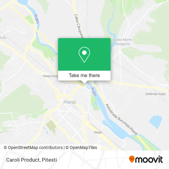 Caroli Product map