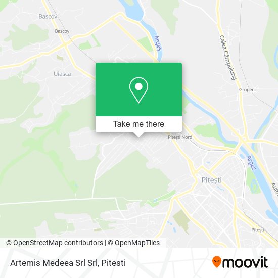 Artemis Medeea Srl Srl map