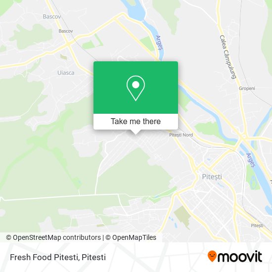 Fresh Food Pitesti map