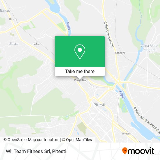 Wli Team Fitness Srl map