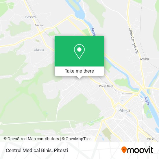 Centrul Medical Binis map
