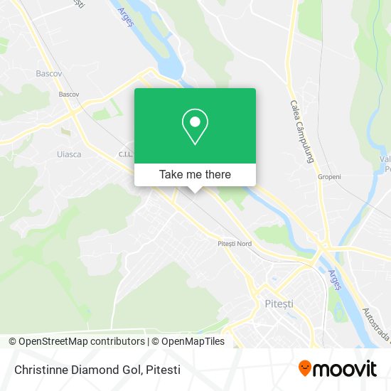Christinne Diamond Gol map